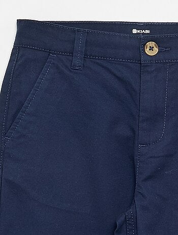 Rechte katoenen broek