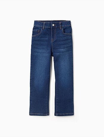 Rechte pasvorm denim broek