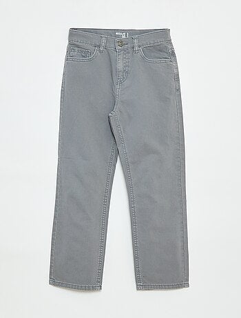 Rechte, regular-fit broek met 5 zakken