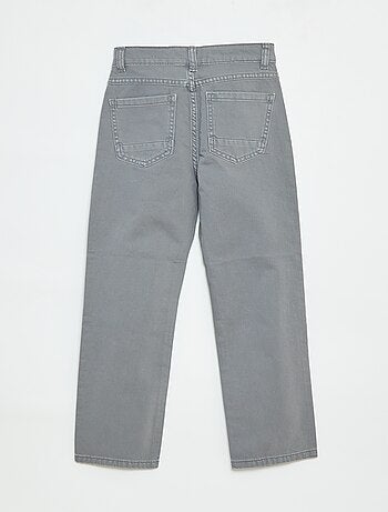 Rechte, regular-fit broek met 5 zakken