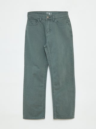 Rechte, regular-fit broek met 5 zakken