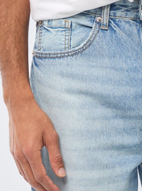 Rechte, regular-fit jeans met 5 zakken - Kiabi