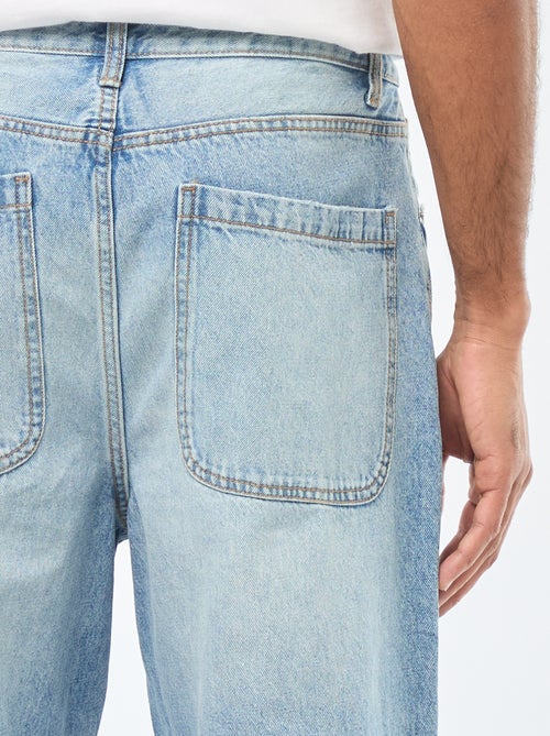 Rechte, regular-fit jeans met 5 zakken - Kiabi