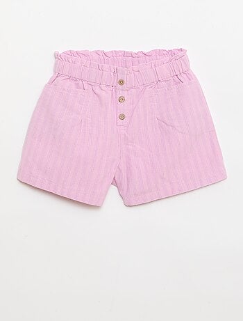 Rechte seersucker short