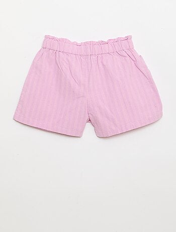 Rechte seersucker short