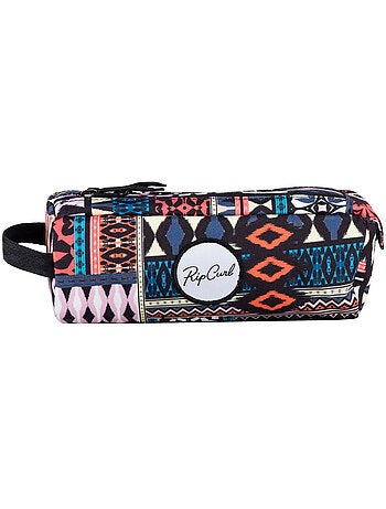 Rechthoekig pennenzak 2 vakken Rip Curl Multico 21 cm
