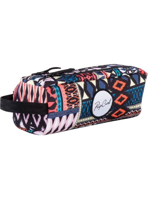 Rechthoekig pennenzak 2 vakken Rip Curl Multico 21 cm - Kiabi Rechthoekig pennenzak 2 vakken Rip Curl Multico 21 cm - Kiabi