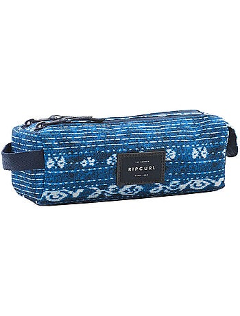 Rechthoekig pennenzak 2 vakken Rip Curl Surf Blue - Premiumkwaliteit