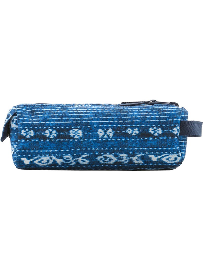 Rechthoekig pennenzak 2 vakken Rip Curl Surf Blue - Premiumkwaliteit Blauw - Kiabi