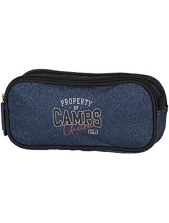 Rechthoekig pennenzak Camps 22 cm met 2 vakken met ritssluiting - Camps