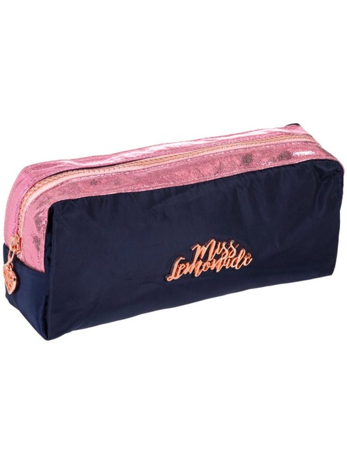 Rechthoekig pennenzak met ritssluiting 21 cm twee tinten Miss Lemonade - Kiabi Rechthoekig pennenzak met ritssluiting 21 cm twee tinten Miss Lemonade - Kiabi