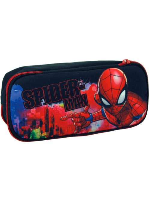 Rechthoekig pennenzak Spider-Man stof soepel Sonic 23 cm 2 vakken - Kiabi Rechthoekig pennenzak Spider-Man stof soepel Sonic 23 cm 2 vakken - Kiabi