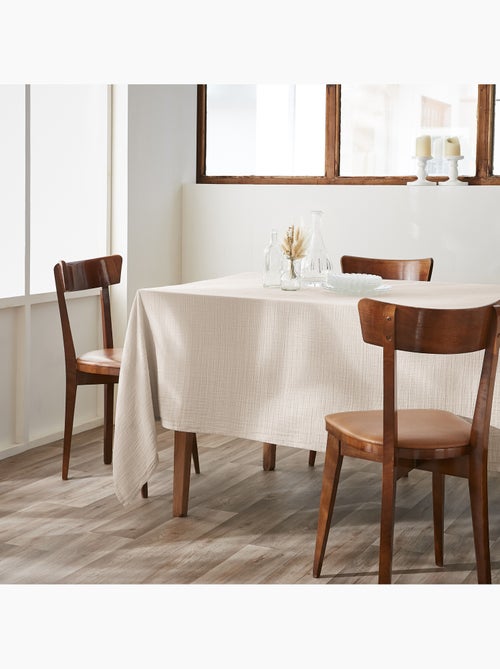 Rechthoekig tafelkleed – dubbel katoengaas – gaïa - Kiabi