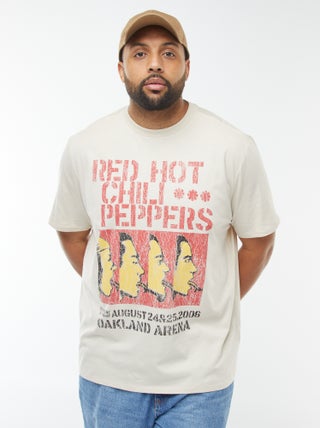 Red Hot Chili Peppers-T-shirt met korte mouw