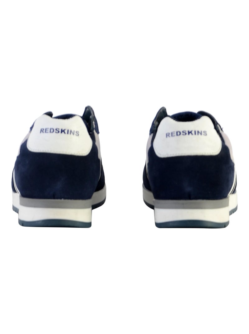 Redskins Affairan Heren Sneakers Grijs/Marine Blauw - Kiabi