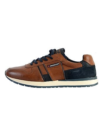 Redskins affairi 2 bruine heren sneakers