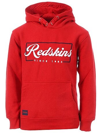 Redskins jongens hoodie rood