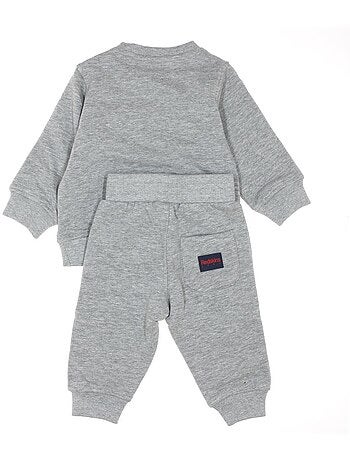 Redskins jongens trainingspak grijs set3600