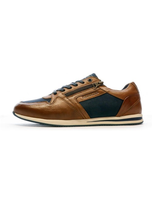 Redskins Lucide Heren Sneakers Bruin/Marine - Kiabi Redskins Lucide Heren Sneakers Bruin/Marine - Kiabi