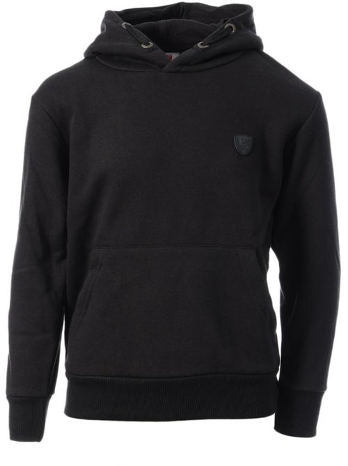 Redskins Makit-jr Zwarte Hoodie voor Jongens - Kiabi Redskins Makit-jr Zwarte Hoodie voor Jongens - Kiabi