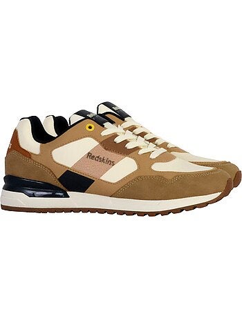 Redskins obvious beige/bruine heren sneakers