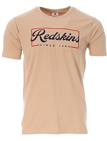 Rood t-shirt voor heren - redskins ts6074