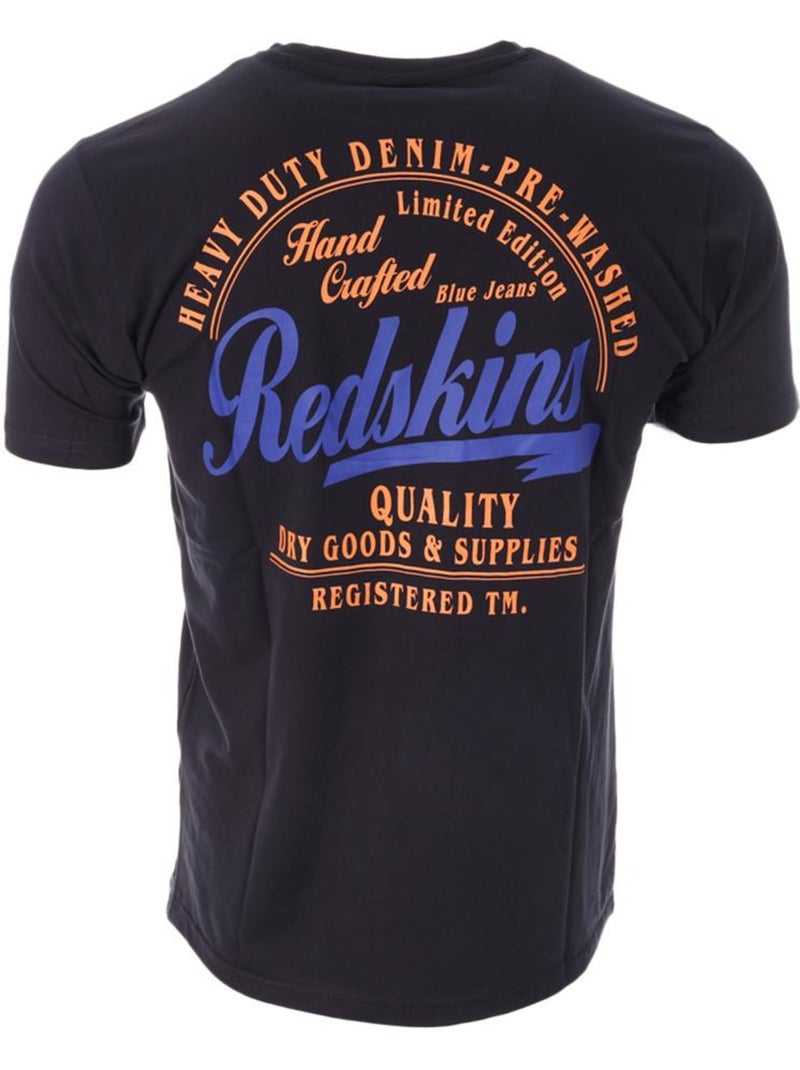 Redskins TS6214 Zwart T-shirt voor Heren Marineblauw - Kiabi