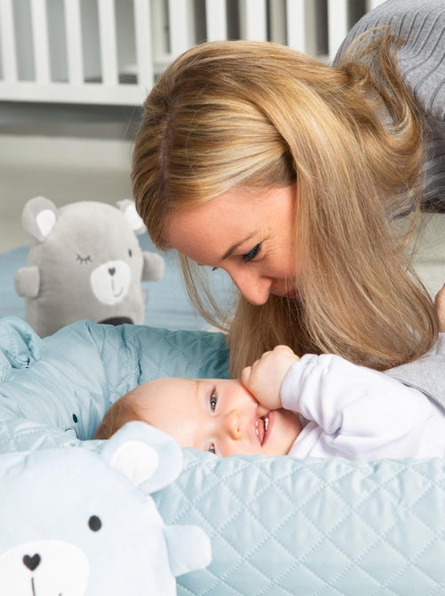 Réducteur de lit bébé matelassé et déperlant - ROBA 'roba style' - Kiabi Réducteur de lit bébé matelassé et déperlant - ROBA 'roba style' - Kiabi
