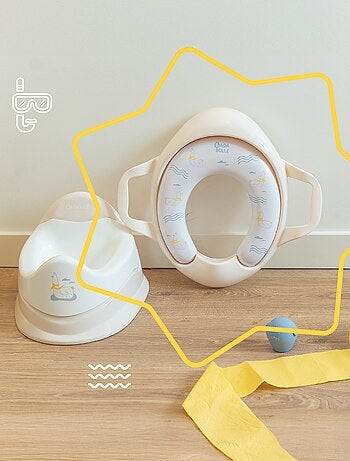 Réducteur de toilette avec poignées 'Babymoov'