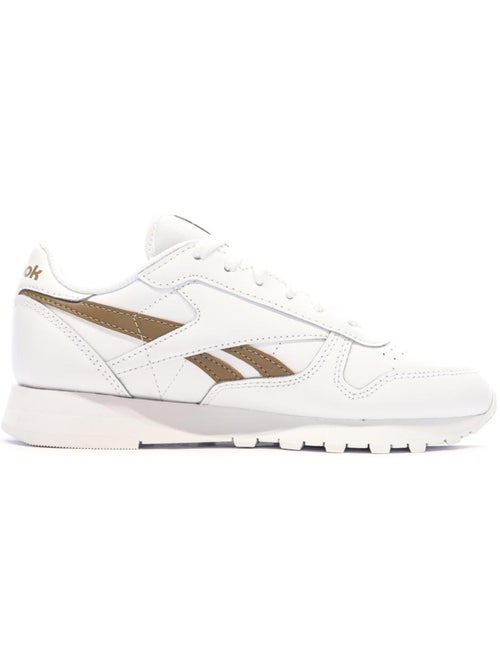 Reebok Classic Leather Dames Sneakers Wit/Bruin - Kiabi Reebok Classic Leather Dames Sneakers Wit/Bruin - Kiabi