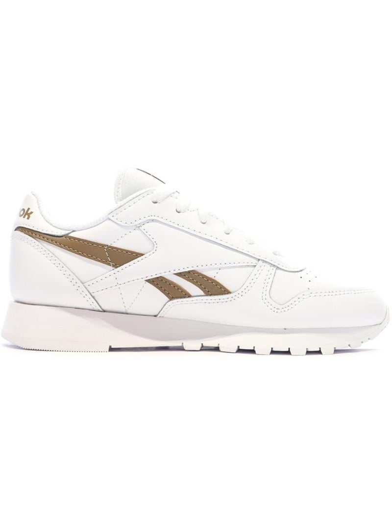 Reebok Classic Leather Dames Sneakers Wit/Bruin Wit - Kiabi