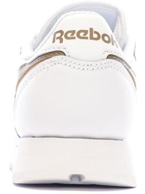 Reebok Classic Leather Dames Sneakers Wit/Bruin - Kiabi Reebok Classic Leather Dames Sneakers Wit/Bruin - Kiabi