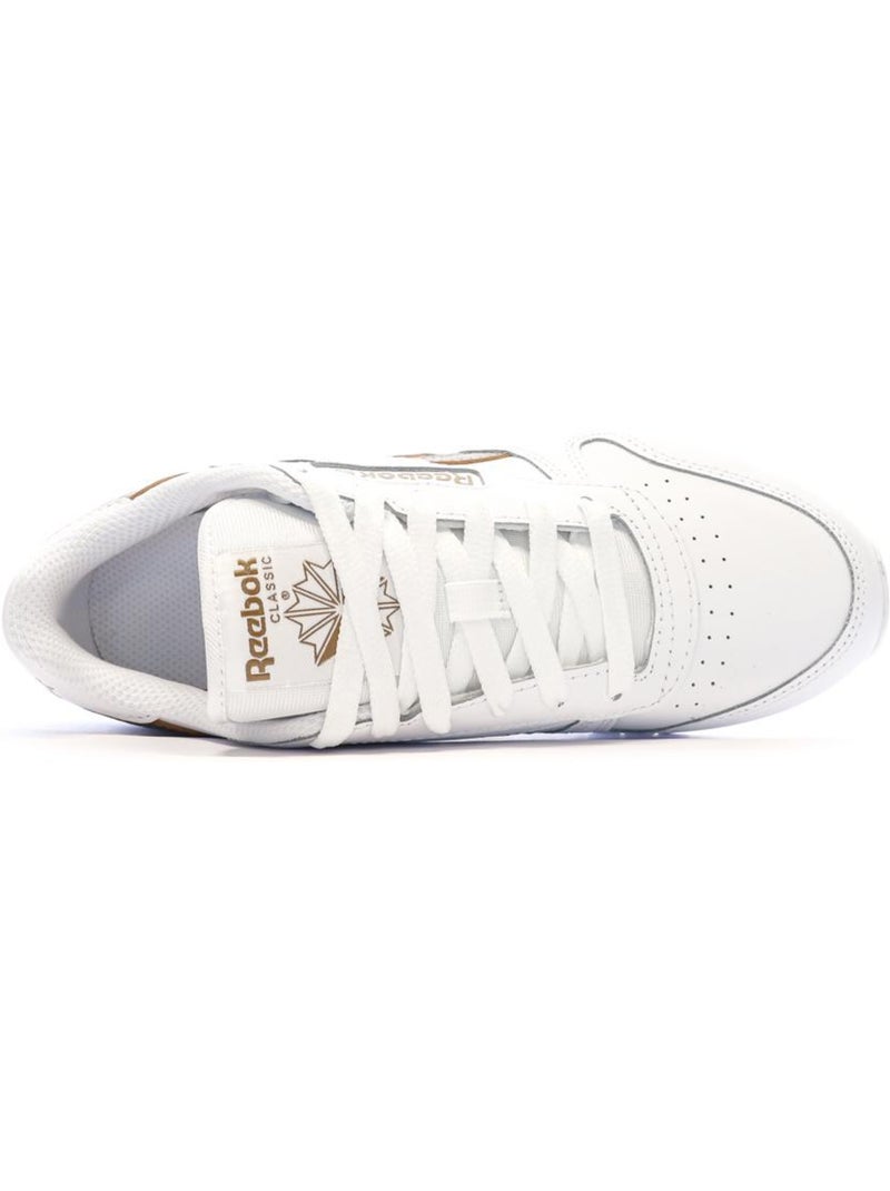 Reebok Classic Leather Dames Sneakers Wit/Bruin Wit - Kiabi