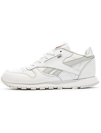 Reebok classic leather ig2593 witte sneakers voor jongens