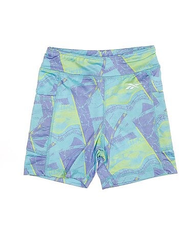 Reebok pkt hot short voor kinderen - paars/blauw/groen