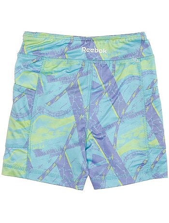 Reebok pkt hot short voor kinderen - paars/blauw/groen