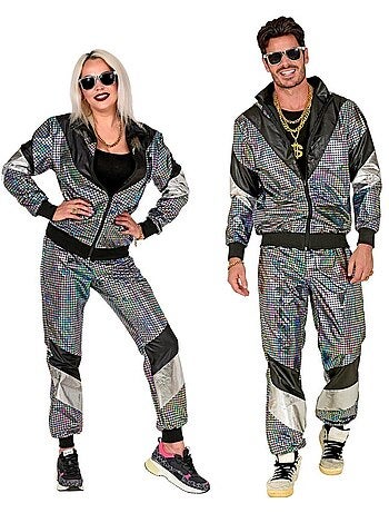 Reflecterend trainingspak uit de jaren 80