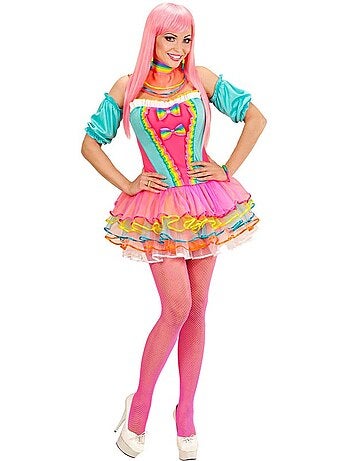 Regenboog Fantasy Meisje Kostuum