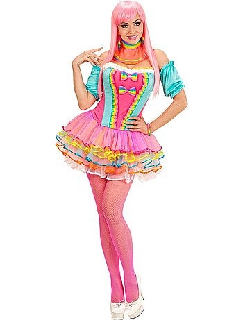 Regenboog Fantasy Meisje Kostuum