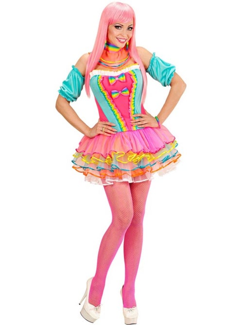 Regenboog Fantasy Meisje Kostuum - Kiabi