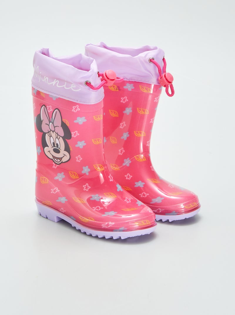 Regenlaarzen met Minnie-print ROSE - Kiabi