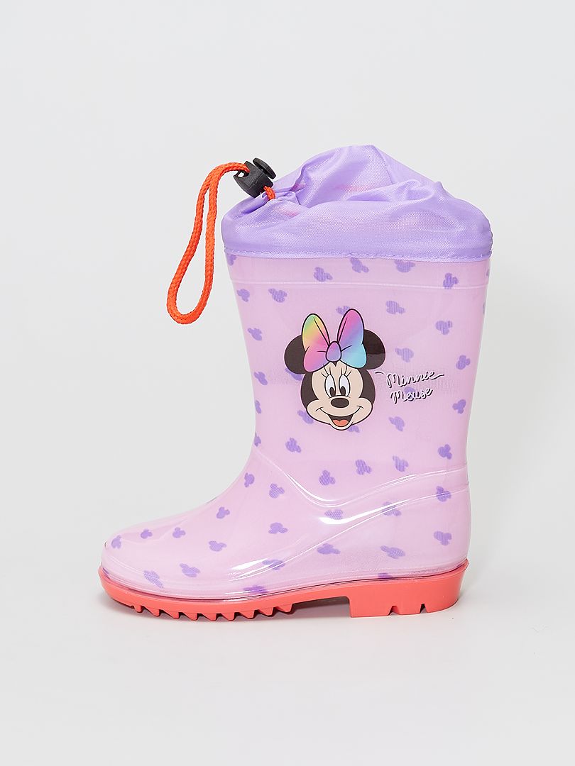 Regenlaarzen 'Minnie' van 'Disney' paars - Kiabi