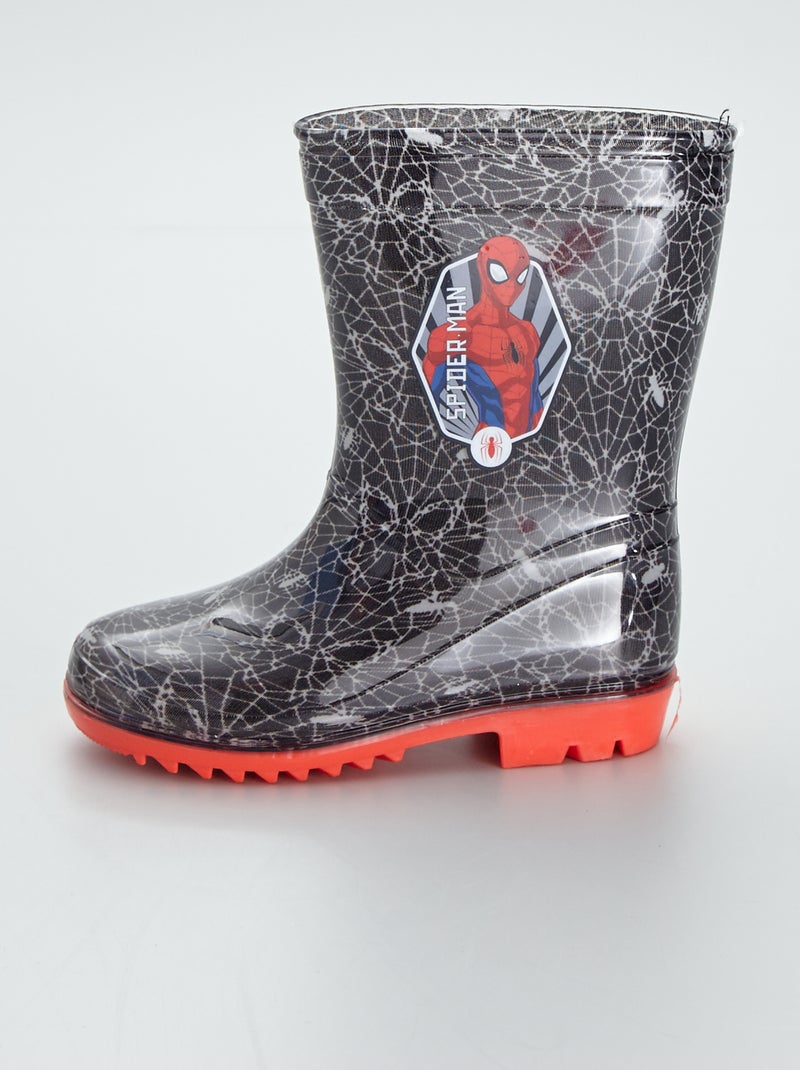 Regenlaarzen 'Spider-Man' ZWART - Kiabi