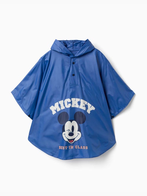 Regenponcho met capuchon met Mickey print - Kiabi Regenponcho met capuchon met Mickey print - Kiabi