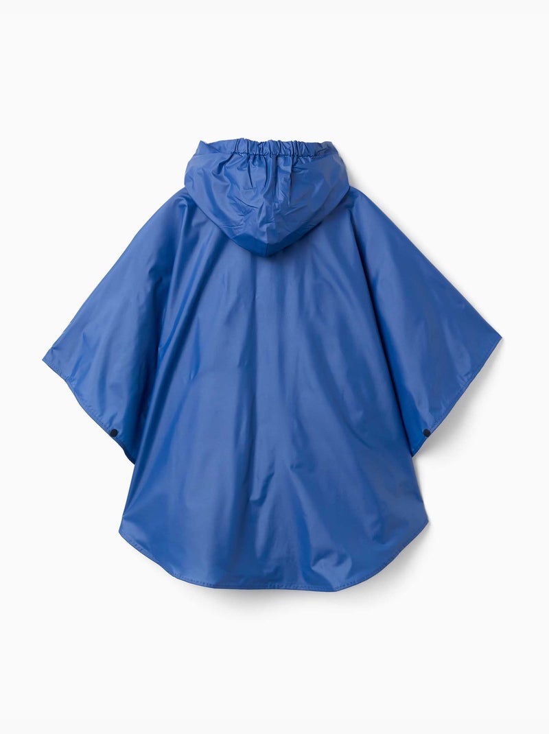 Regenponcho met capuchon met Mickey print Blauw Blauw - Kiabi