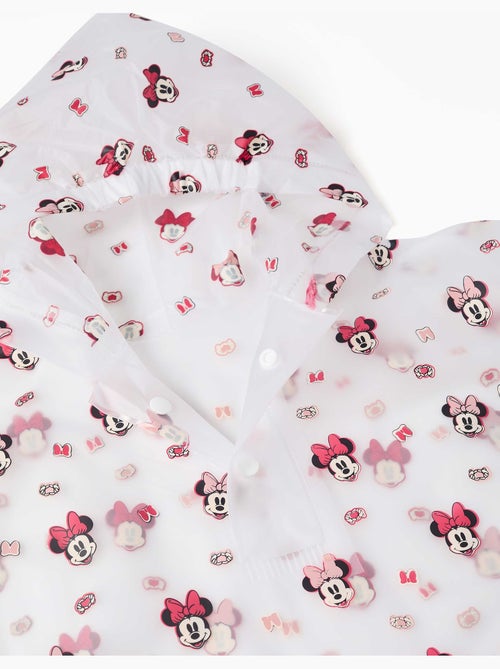 Regenponcho met capuchon met Minnie print - Kiabi Regenponcho met capuchon met Minnie print - Kiabi
