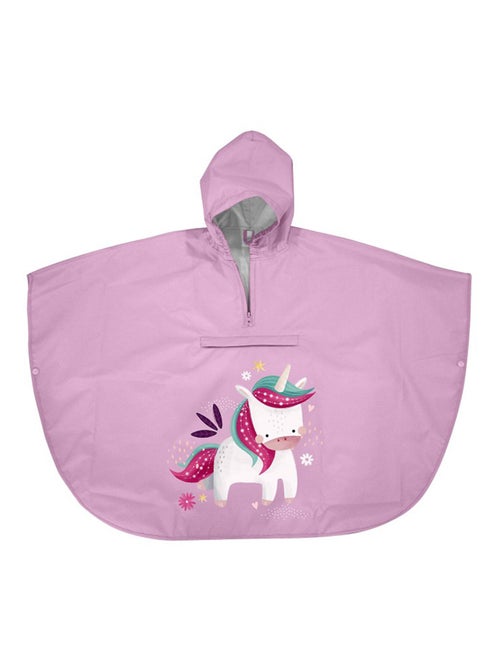 Regenponcho waterdichte cape voor kinderen | sassi junior - Kiabi