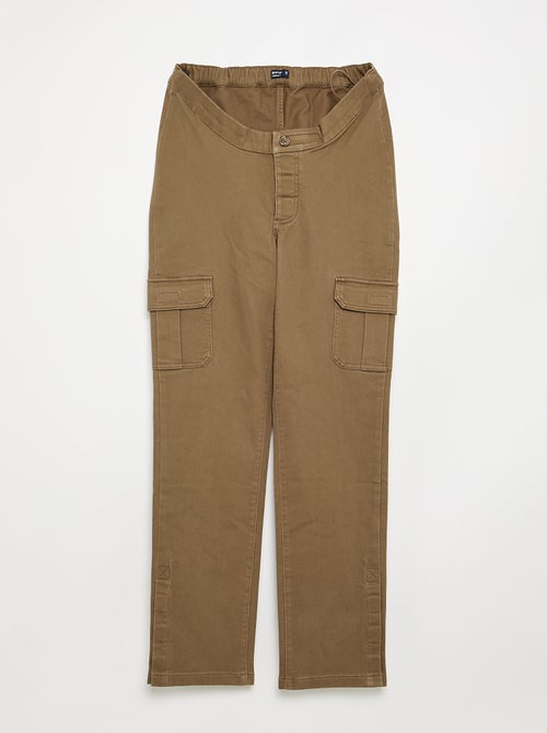 Regular broek met klepzakken - gemakkelijk aan te trekken collectie - Kiabi Regular broek met klepzakken - gemakkelijk aan te trekken collectie - Kiabi