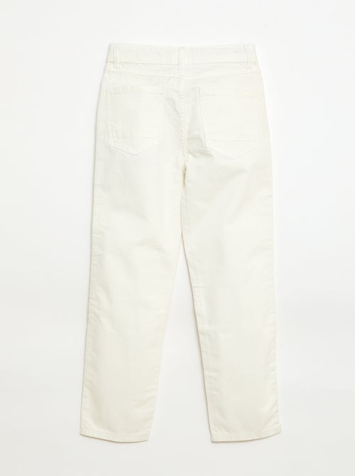 Regular fit 5-pocket broek - Kiabi