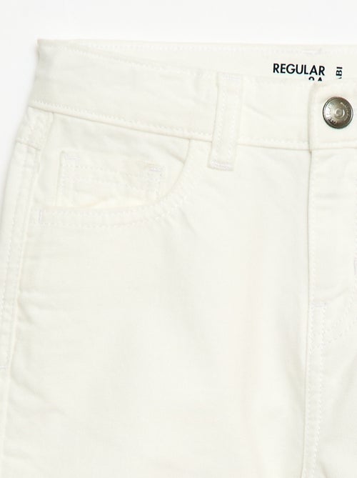 Regular fit 5-pocket broek - Kiabi